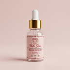 halo skin the glow serum vitamin c bakuchiol sample bottle